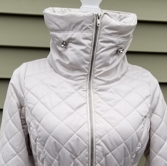 Satin Quilted Puffer Jacket - Picture 12 of 12